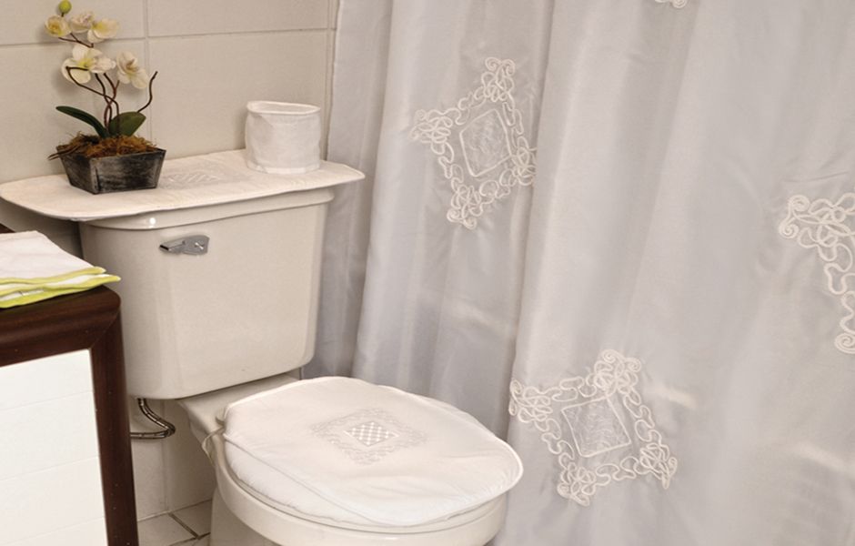 Set Baño 6 PCS Macrame - Marca Doral - BUALE