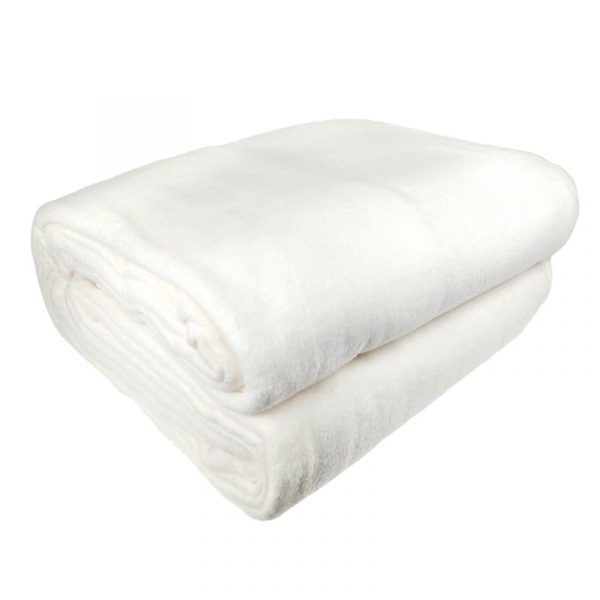 Frazada de Polar Lisa 2 plaza /Blanco - Zahr | BUALE