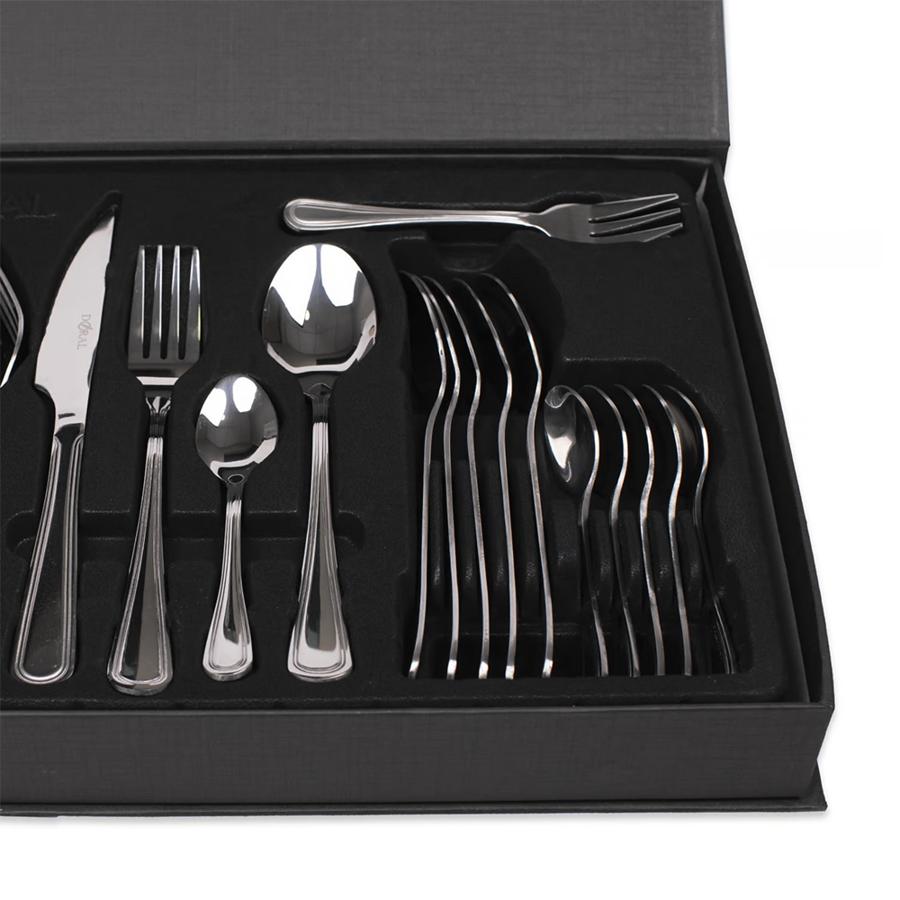 Cuchillería 30 Piezas Línea Munich Diseño Royal Doral BUALE