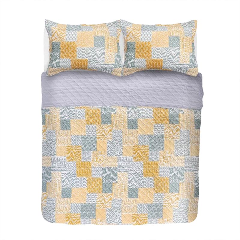 Quilt Patch Cosido 2 Plazas / Leo Mashini BUALE