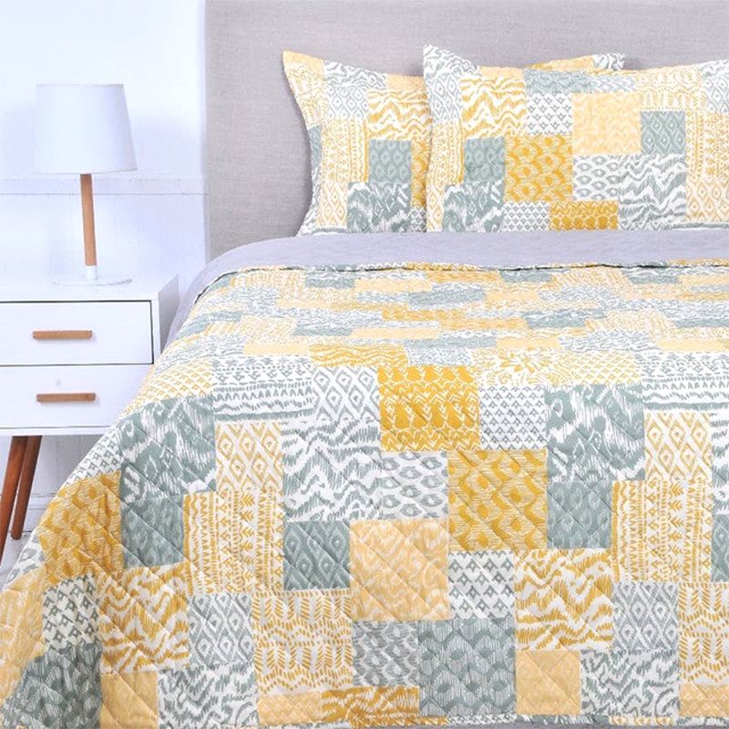 Quilt Patch Cosido 2 Plazas / Leo Mashini BUALE