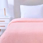 Frazada Sherpa 1.5 Plazas Coral - Mashini
