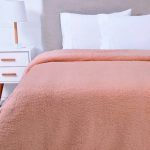 Frazada Sherpa 1.5 Plazas Terracota - Mashini