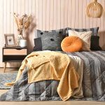 Plumón Microfibra Básico Estampado 2 plazas Storm - Mashini