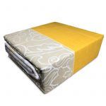 Sábanas Estampadas 144 hilos Zarina Collection 2 Plazas Ocre Floral Blanco Beige - Zahr