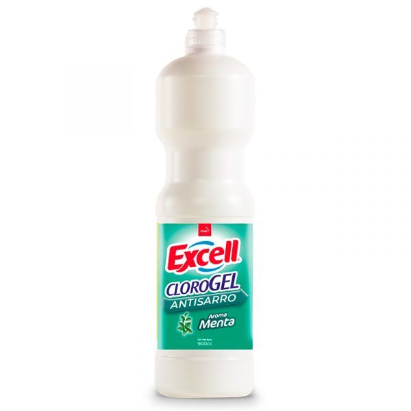 Cloro Gel 900 cc. / Menta - Excell