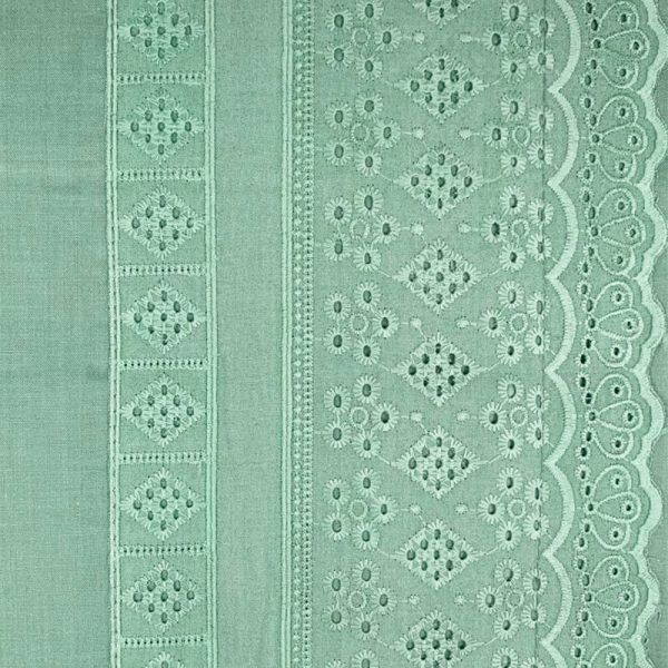 Juego de Sábanas Broderie Simone 2.5 Plazas / Verde - Doral - Imagen 2