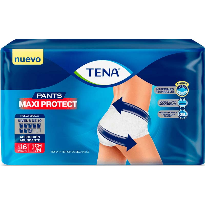 Pants Talla M 16und Tena BUALE