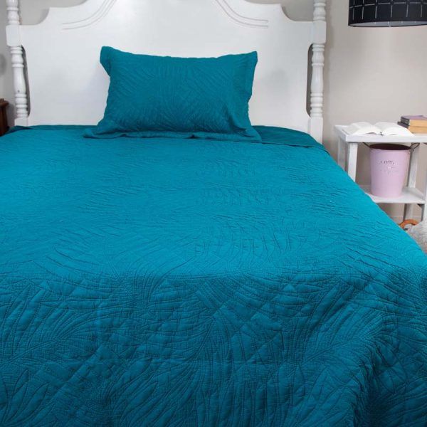 Quilt Bubbly 1.5 Plaza / Azul Marino - Doral