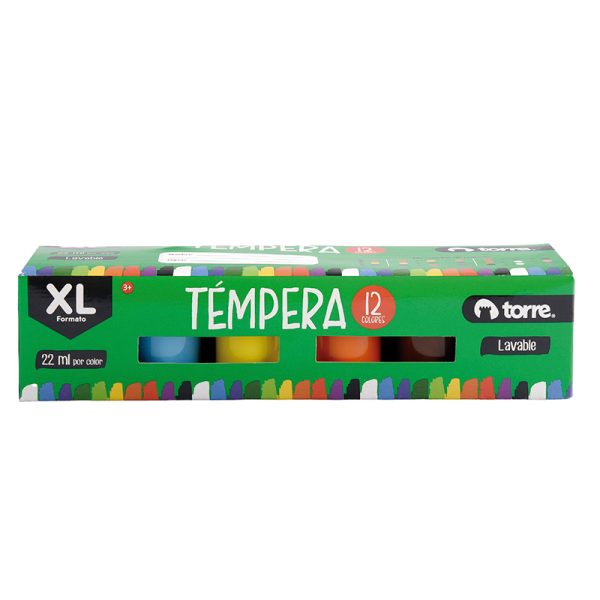 Temperas 12 Colores - Torre