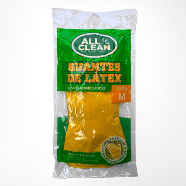 Guante de Látex Talla M - All Clean