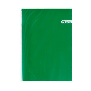 Archivador Plastificado con Gusano / Verde - Torre