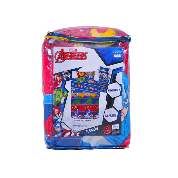 Plumón Microfibra Reversible 1.5 plazas / Avengers All - Mashini - Imagen 3