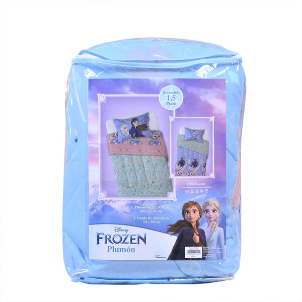 Plumón Microfibra Reversible 1.5 plazas / Frozen Olaf - Mashini - Imagen 3