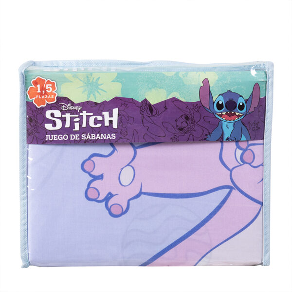 Juego Sábana Microfibra Single / Stitch Galaxy - Mashini - Imagen 3