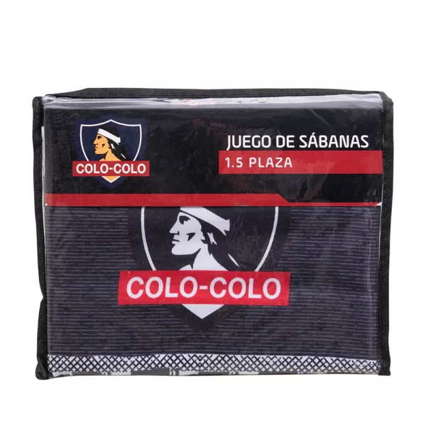Juego Sábana Microfibra Single / Colo Colo Vidal Eterno- Mashini - Imagen 3