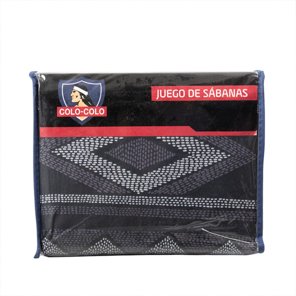 Juego Sábana Microfibra 2 Plazas / Colo Colo Fuerte - Mashini - Imagen 3