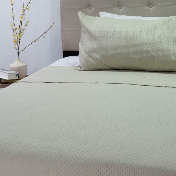 Quilt Boston Outboss Hotpress 1.5 plazas / Beige - Doral - Imagen 3