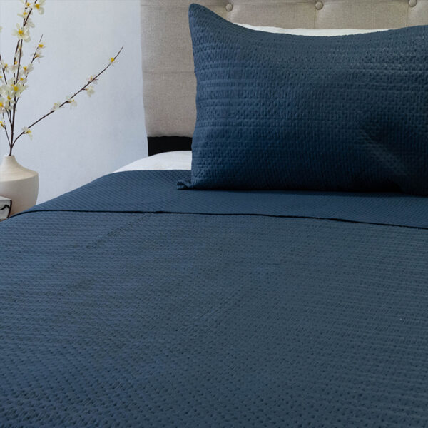 Quilt Boston Outboss Hotpress 1.5 plazas / Azul - Doral - Imagen 3