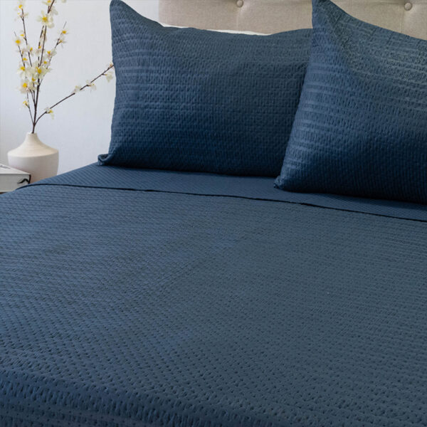 Quilt Boston Outboss Hotpress 2 Plazas / Azul - Doral - Imagen 3