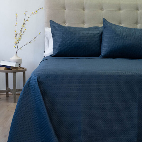 Quilt Boston Outboss Hotpress 2 Plazas / Azul - Doral