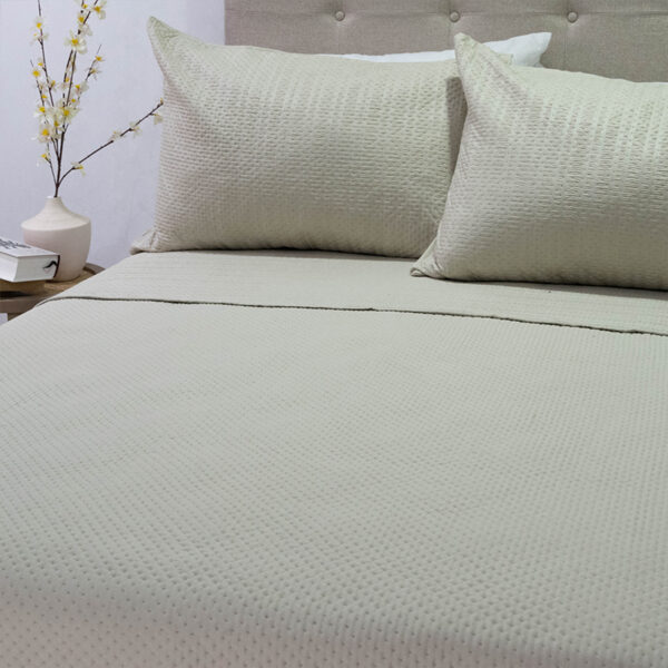 Quilt Boston Outboss Hotpress 2 Plazas / Beige - Doral - Imagen 3