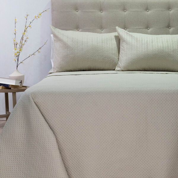 Quilt Boston Outboss Hotpress 2 Plazas / Beige - Doral