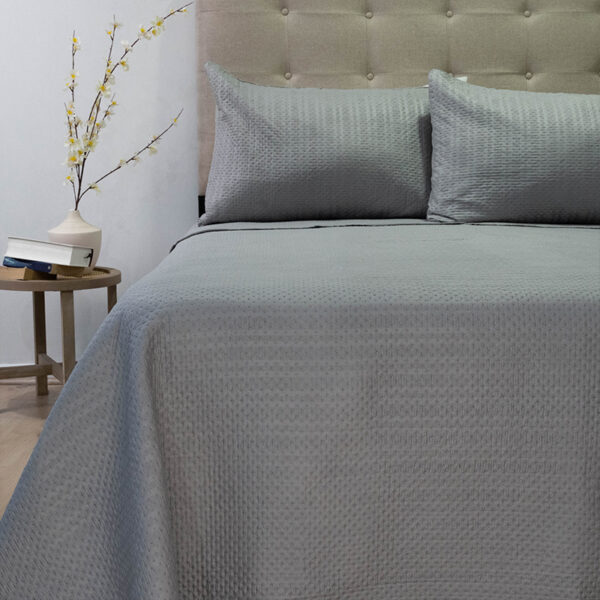 Quilt Boston Outboss Hotpress 2 Plazas / Gris - Doral