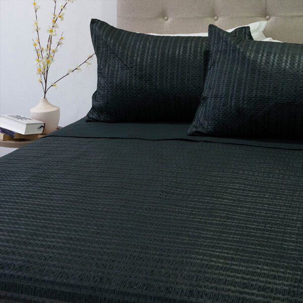 Quilt Boston Outboss Hotpress 2 Plazas / Negro - Doral - Imagen 3