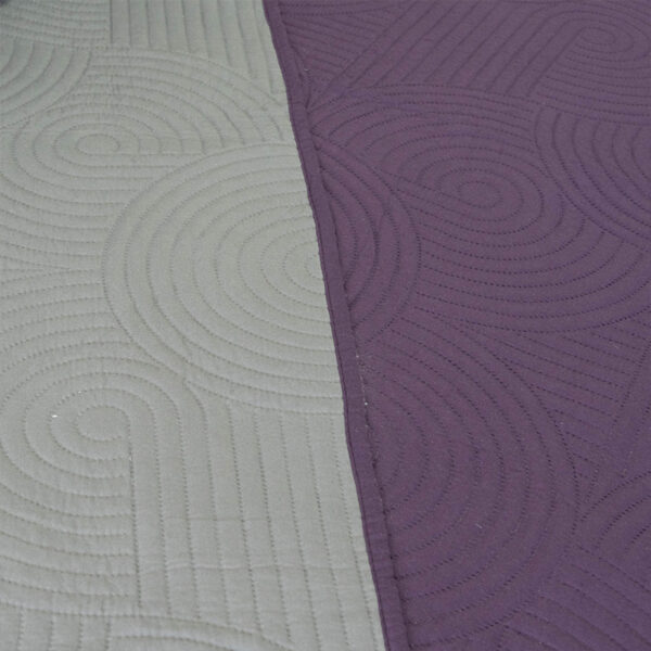 Quilt Hotpress Bicolor 2.5 Plazas / Obispo y Gris - Doral - Imagen 3