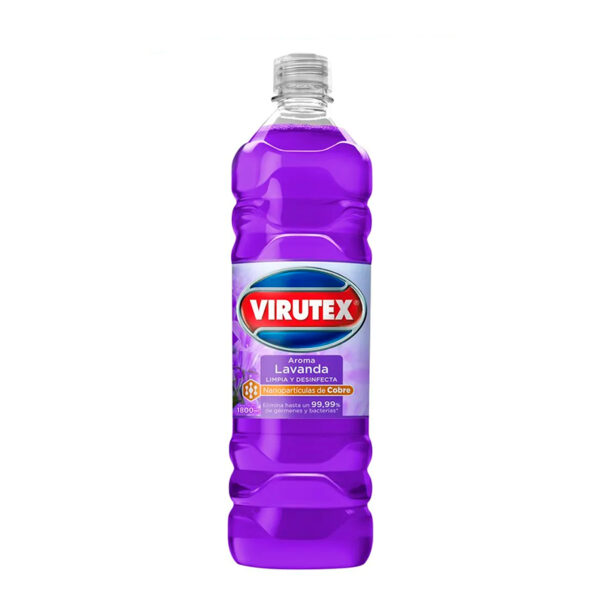 Limpiador Desinfectante Líquido 1800 ml. / Lavanda - Virutex