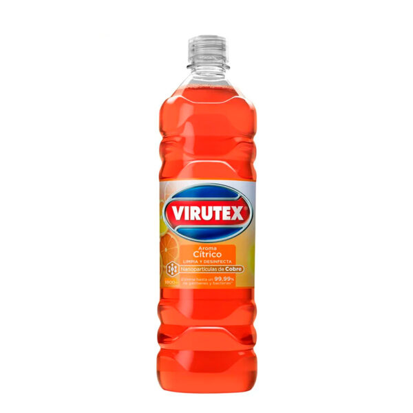 Limpiador Desinfectante Líquido 1800 ml. / Cítrico - Virutex