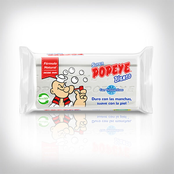 Jabón Súper Blanco 170 gr. - Popeye