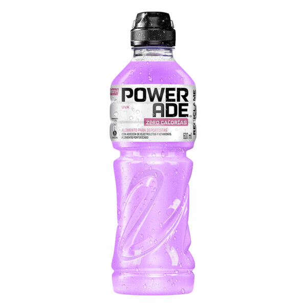 Powerade Zero Uva 600 ml.