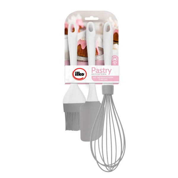 Set Utensilios 3 Piezas Pastry - Ilko