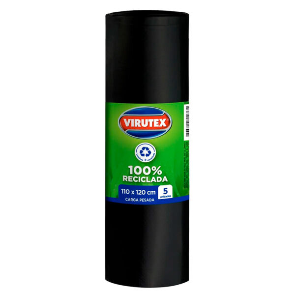 Bolsas de Basura Bio Rollo 110x120cm 10 und. - Virutex