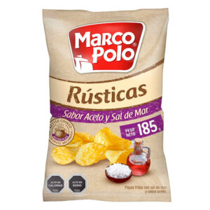 Papas Fritas Rústicas Aceto 185 gr. - Marco Polo
