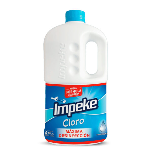 Cloro Concentrado Tradicional 2Kg.  - Impeke