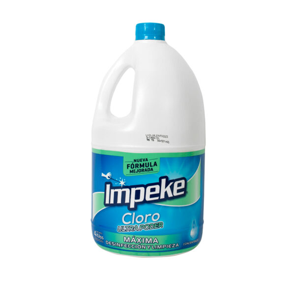 Cloro Concentrado Ultrapoder 4Kg.  - Impeke
