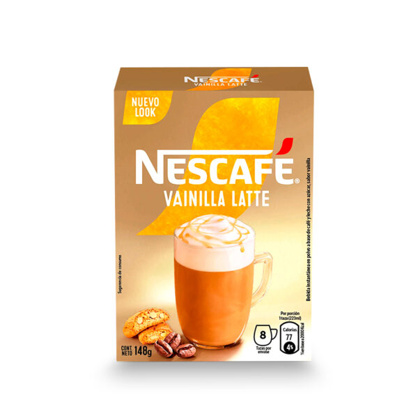 Café Mixes Vainilla 8 unid. 18 gr. C/u - Nescafé