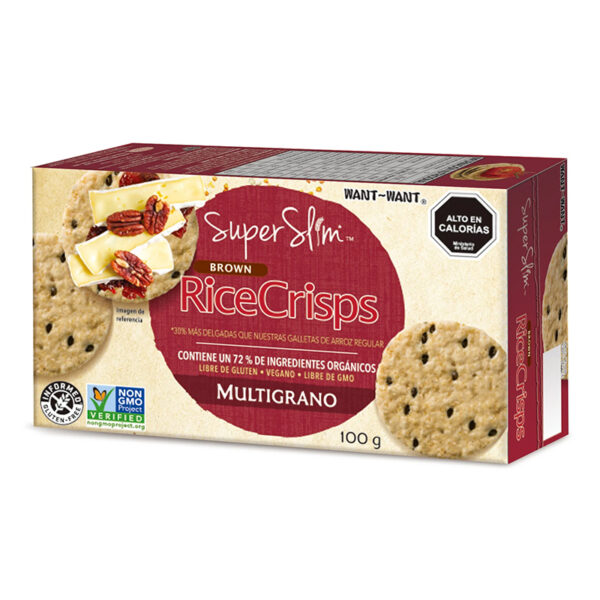 Galleta de Arroz 100 gr. / Multigrano - RiceCrisps