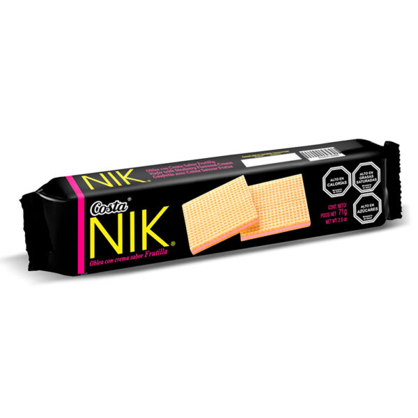 Galleta Nik Frutilla 85 gr. - Costa