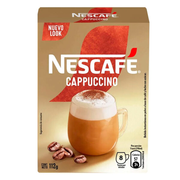 Capuccino 8 unid. 14 gr. C/u - Nescafé