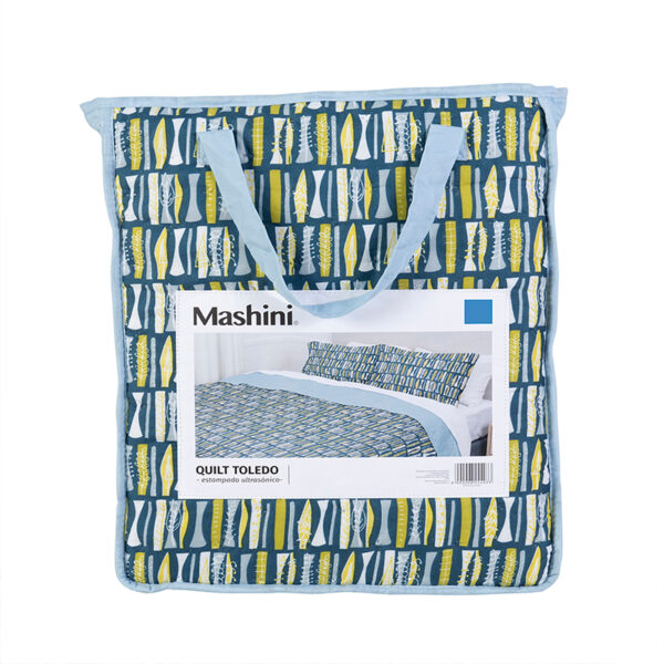 Quilt Toledo Estampado 1.5 Plazas / Forest - Mashini - Imagen 4