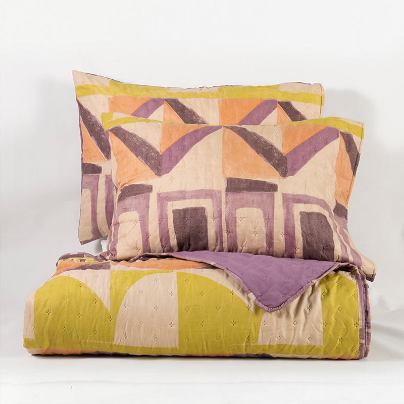 Quilt Toledo Estampado 2.5 Plazas / Étnico - Mashini - Imagen 2