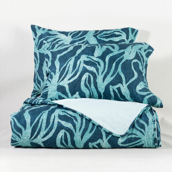 Quilt Toledo Estampado 1.5 Plazas / Aqua - Mashini - Imagen 2