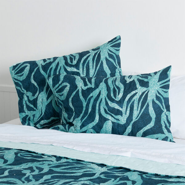 Quilt Toledo Estampado 1.5 Plazas / Aqua - Mashini - Imagen 3
