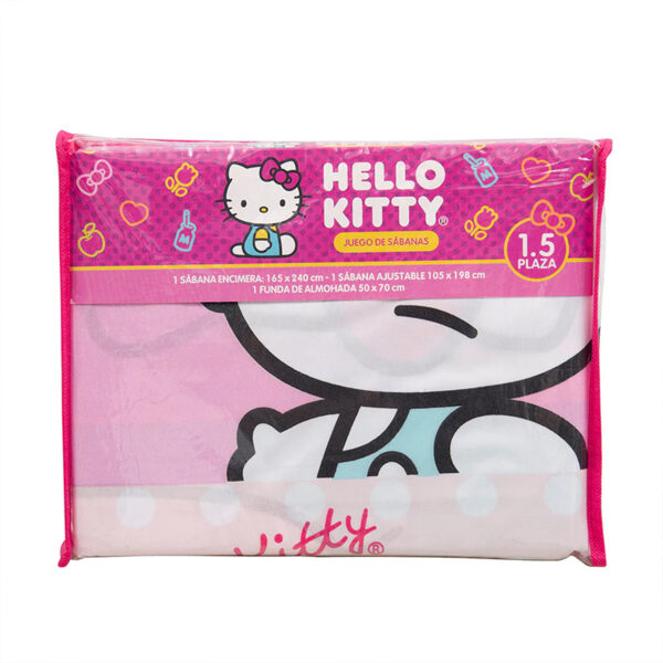 Juego Sábana Microfibra Single / Hello Kitty Caras - Mashini - Imagen 3