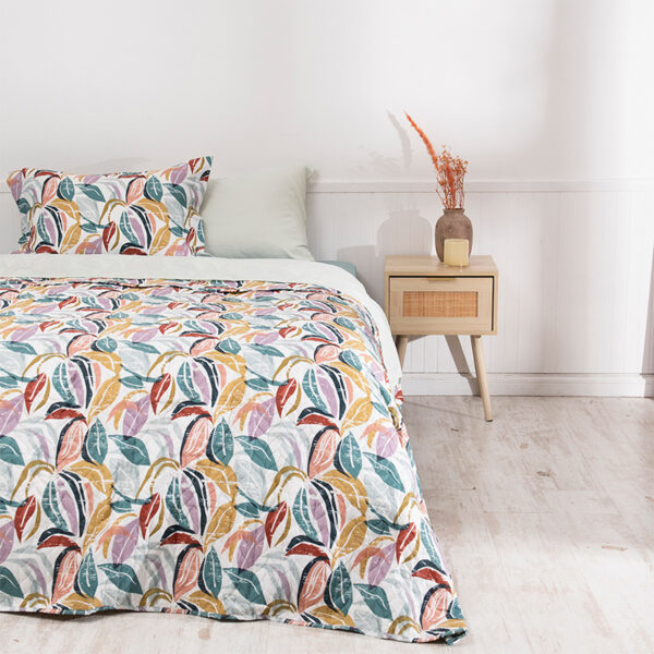 Quilt + Sábana Estampado 1.5 Plaza / Sofía - Mashini