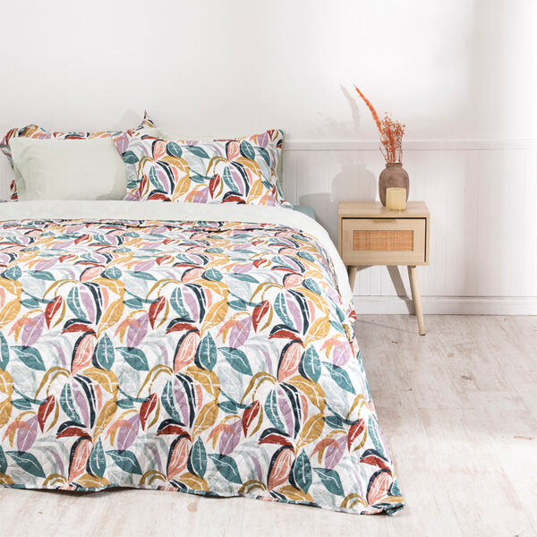 Quilt + Sábana Estampado 2.5 Plazas / Sofía - Mashini